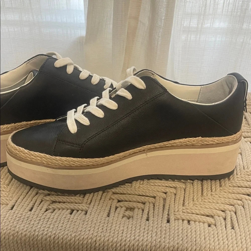 Dolce Vita Black Platform Sneakers - Picture 6 of 10